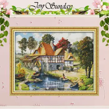 Mill Patterns Counted Cross Stitch 11CT 14CT Cross Stitch Set Wholesale Cross-stitch Kit Embroidery Needlework home decor
Mill Patterns Counted Cross Stitch 11CT 14CT Cross Stitch Set Wholesale Cross-stitch Kit Embroidery Needlework home decor