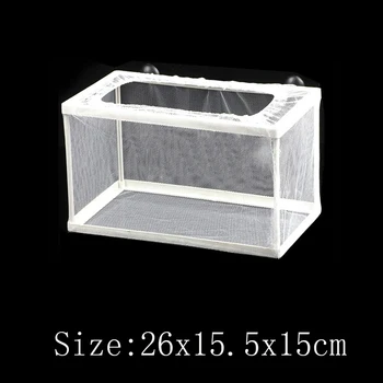 Large Size Fish Tank Breeding Box Isolation Net White Plastic Isolation Box Guppy Aquarium Fish Net
Large Size Fish Tank Breeding Box Isolation Net White Plastic Isolation Box Guppy Aquarium Fish Net