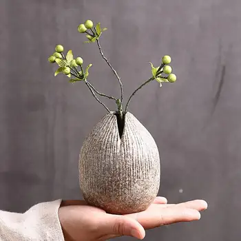 Japanese Stoneware Creative Handmade Desktop Decoration Ceramic Small Flower Home Decoration Retro Hydroponic Vase
Japanese Stoneware Creative Handmade Desktop Decoration Ceramic Small Flower Home Decoration Retro Hydroponic Vase