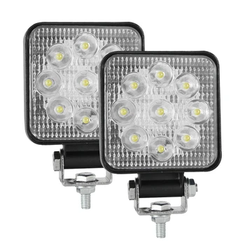 27W 2700LM Spot LED Work Bars Driving Lamps Waterproof Road Fog Lights for Truck ATV SUV Jeep Boat, 2PCS
27W 2700LM Spot LED Work Bars Driving Lamps Waterproof Road Fog Lights for Truck ATV SUV Jeep Boat, 2PCS