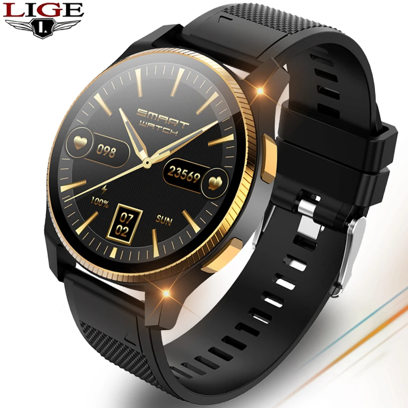LIGE New Men Smart Watch Bluetooth Call Watch Sports Waterproof Watch Heart Rate Sleep Monitoring smartWatch for Android iOS+Box
LIGE New Men Smart Watch Bluetooth Call Watch Sports Waterproof Watch Heart Rate Sleep Monitoring smartWatch for Android iOS+Box
