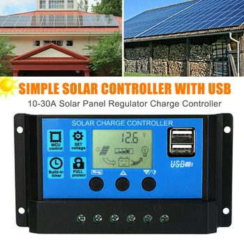 Newly Solar Charge Controller 12V/24V Auto Focus Tracking Solar Panel Regulator
Newly Solar Charge Controller 12V/24V Auto Focus Tracking Solar Panel Regulator