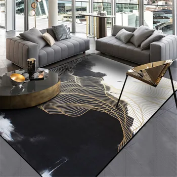 Black White Landscape Painting Print Carpet With Gold Linen Hallway Mat Large Living Room Rugs Washable Rug For Kitchen Bathroom
Black White Landscape Painting Print Carpet With Gold Linen Hallway Mat Large Living Room Rugs Washable Rug For Kitchen Bathroom