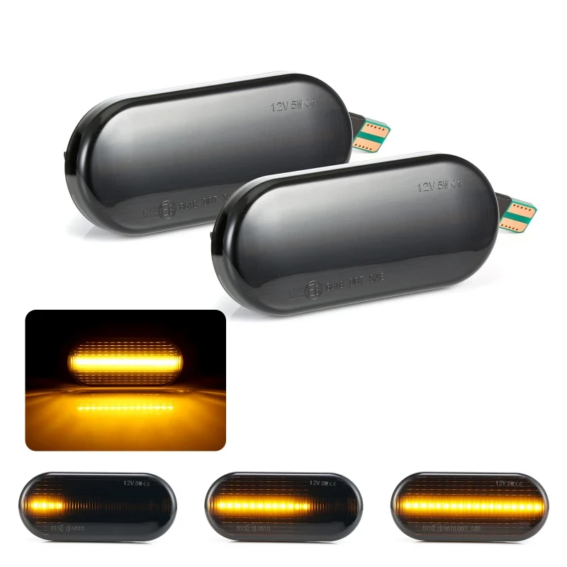 2 pieces LED Dynamic Side Marker Turn Signal Light Sequential Blinker Light for Volkswagen Bora Golf 3 4 Passat 3BG Polo SB6
2 pieces LED Dynamic Side Marker Turn Signal Light Sequential Blinker Light for Volkswagen Bora Golf 3 4 Passat 3BG Polo SB6