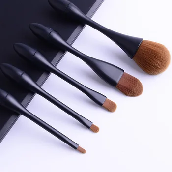 NEW 5Pcs/set Synthetic Makeup Brushes Plastic Smooth Handle with Support Stand for Foundation Powder Eyeshadow
NEW 5Pcs/set Synthetic Makeup Brushes Plastic Smooth Handle with Support Stand for Foundation Powder Eyeshadow
