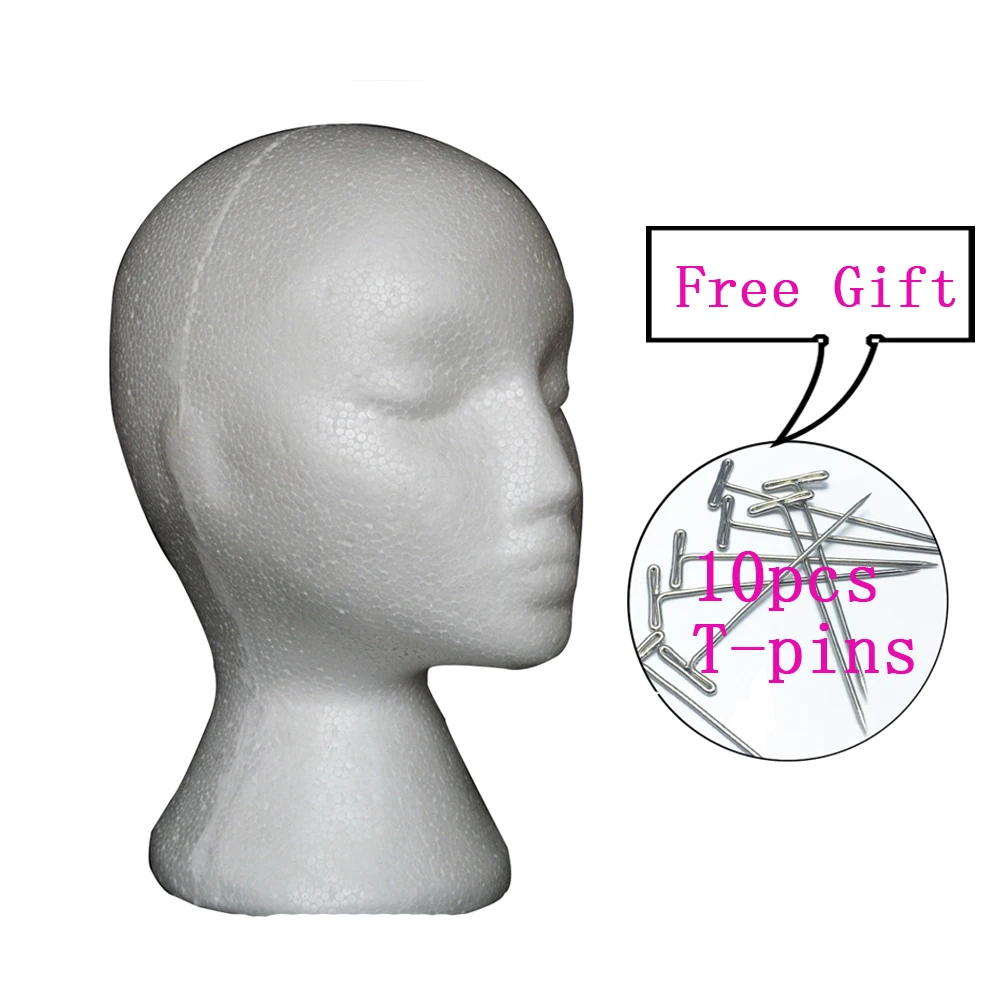 Female Foam Polystyrene Exhibitor For Cap Headphones Hair Accessories Hot Sale Dummy In Wig Stand Mannequin Head With Free Tpins
Female Foam Polystyrene Exhibitor For Cap Headphones Hair Accessories Hot Sale Dummy In Wig Stand Mannequin Head With Free Tpins