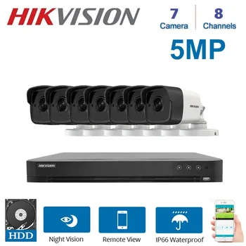 Hikvision 8CH DS-7208HUHI-K1/E DVR video Surveillance and 7-Piece 5MP 4 in 1 camera night vision kit
Hikvision 8CH DS-7208HUHI-K1/E DVR video Surveillance and 7-Piece 5MP 4 in 1 camera night vision kit