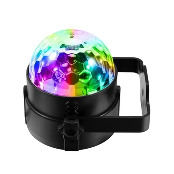 Sound Activated RBG Disco Dj Ball Stage Par Light Strobe Lamp 7 Modes Lighting for Home Dance Birthday Karaoke Xmas Wedding with
Sound Activated RBG Disco Dj Ball Stage Par Light Strobe Lamp 7 Modes Lighting for Home Dance Birthday Karaoke Xmas Wedding with