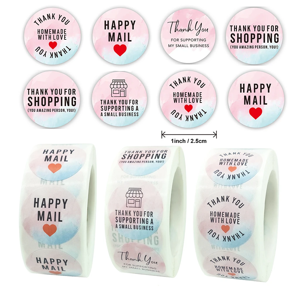 500pcs 2.5cm Color Thank You Stickers Homemaed with Love Stationery Sticker Envelope Packaging Sealing Decoration Label
500pcs 2.5cm Color Thank You Stickers Homemaed with Love Stationery Sticker Envelope Packaging Sealing Decoration Label