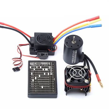 3650 3100KV Brushless Motor and 60A ESC & Programmer Car & Heatsink Combo for 1:8/ 1:10 RC Car/Boat Part
3650 3100KV Brushless Motor and 60A ESC & Programmer Car & Heatsink Combo for 1:8/ 1:10 RC Car/Boat Part