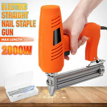 220V 2000W Electric Straight Nail-Gun Heavy-Duty Woodworking Tool Electrical Staple Nail Portable Electric Tacker Gu 10-30mm
220V 2000W Electric Straight Nail-Gun Heavy-Duty Woodworking Tool Electrical Staple Nail Portable Electric Tacker Gu 10-30mm
