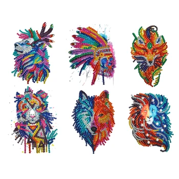 5D Diamond Painting Kits for Kids Owl &Dog Pattern DIY Arts and Crafts Kits for Children Sticker Paint with Diamonds by Numbers
5D Diamond Painting Kits for Kids Owl &Dog Pattern DIY Arts and Crafts Kits for Children Sticker Paint with Diamonds by Numbers