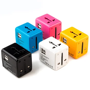 Multifunction Conversion Plug Portable Universal Travel Adaptor USB Smart Charger
Multifunction Conversion Plug Portable Universal Travel Adaptor USB Smart Charger