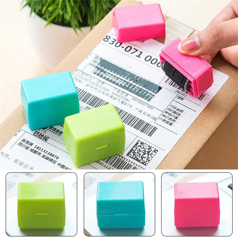 Mini Roller Self Covering Garbled Confidential Stamps Express List Identity Code Privacy Information Seal Theft Protection
Mini Roller Self Covering Garbled Confidential Stamps Express List Identity Code Privacy Information Seal Theft Protection