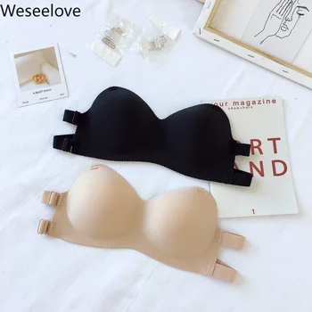 No Rims Bra Thin Cup Cross Beauty Back Sexy Bra Without Underwire Women Bra Without Straps Adjustable Soutien Gorge Femme E97-1
No Rims Bra Thin Cup Cross Beauty Back Sexy Bra Without Underwire Women Bra Without Straps Adjustable Soutien Gorge Femme E97-1