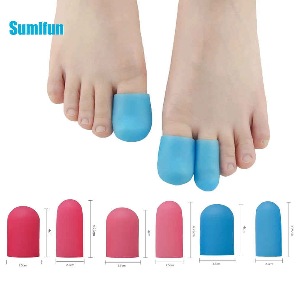 2pcs Silicone Gel Bunion Finger Toe Protector Splint Pain Relief Prevef Blisters Corns Nail Tool Toe Separators Foot Care Z66301
2pcs Silicone Gel Bunion Finger Toe Protector Splint Pain Relief Prevef Blisters Corns Nail Tool Toe Separators Foot Care Z66301