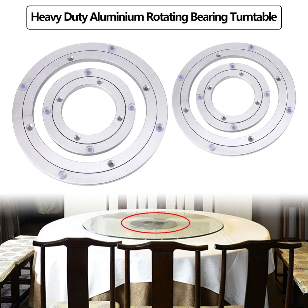 Turntable Plate Table Smooth Swivel Plate Rotating Table Aluminium Alloy Rotating Bearing Turntable Round
Turntable Plate Table Smooth Swivel Plate Rotating Table Aluminium Alloy Rotating Bearing Turntable Round