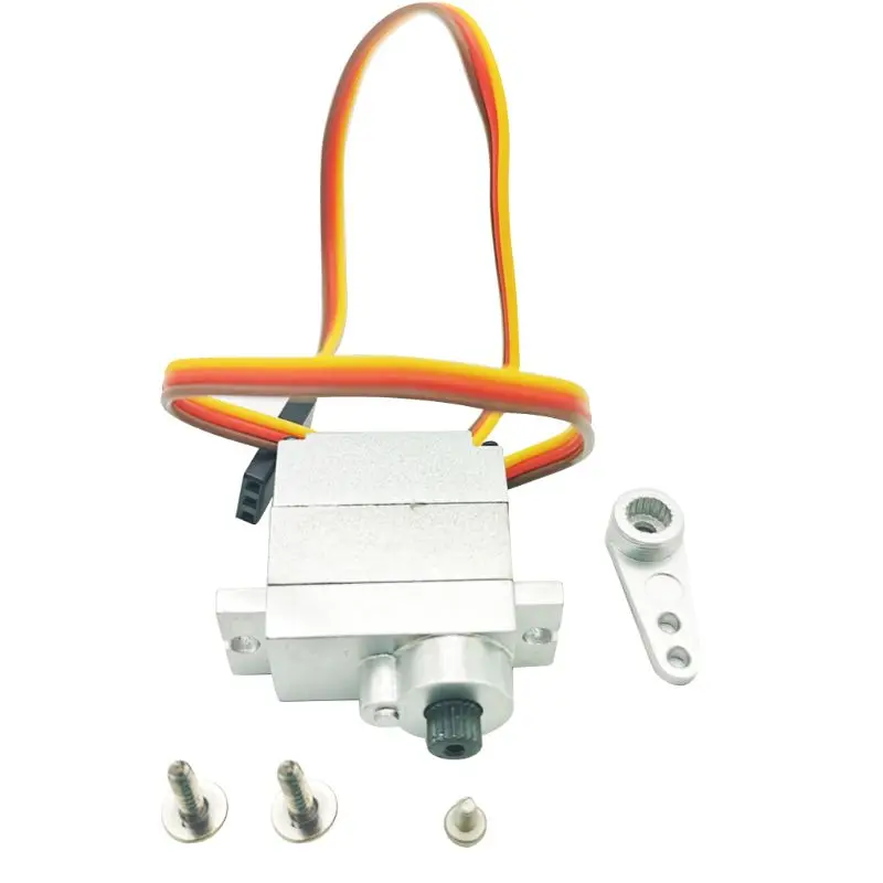 Upgrade Metal Gear Servo + Metal Arm for MN D90 D91 WPL B1 B14 B16 B24 C14 C24 B36 1:16 4WD RC Crawler
Upgrade Metal Gear Servo + Metal Arm for MN D90 D91 WPL B1 B14 B16 B24 C14 C24 B36 1:16 4WD RC Crawler