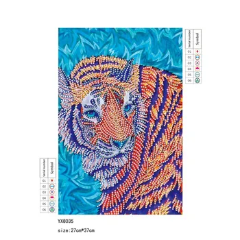 2020 DIY new abnormity diamond drawing by hand drawing 5D tiger decoration drawing ever moment diamond painting 
2020 DIY new abnormity diamond drawing by hand drawing 5D tiger decoration drawing ever moment diamond painting