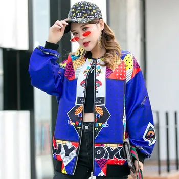 Tide brand 2020 spring and autumn new hit color cartoon baseball clothing large size loose lazy wind bat sleeve jacket women
Tide brand 2020 spring and autumn new hit color cartoon baseball clothing large size loose lazy wind bat sleeve jacket women