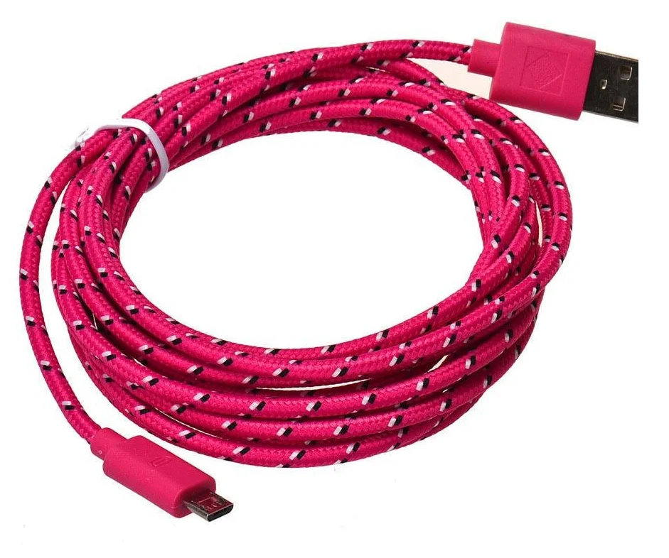 USB mobile phone fast charging data line nylon braided data transmission line for data transmission
USB mobile phone fast charging data line nylon braided data transmission line for data transmission
