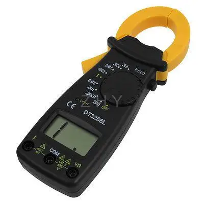 Resistance DC AC Voltage Measuring Tool Clamp Meter Multitester DT-3266L
Resistance DC AC Voltage Measuring Tool Clamp Meter Multitester DT-3266L