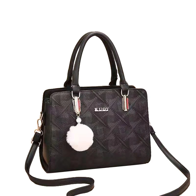 Pom-pom Handbag Fashion Retro Designer Handbag Quality Top 2019 Autumn and Winter New Single Shoulder Messenger Bag Woman Bag
Pom-pom Handbag Fashion Retro Designer Handbag Quality Top 2019 Autumn and Winter New Single Shoulder Messenger Bag Woman Bag