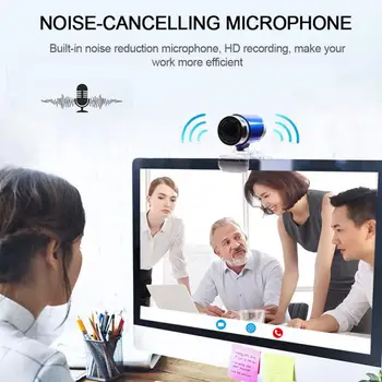 Webcam 480P Manual Focus Built-in Microphone High-end Video Call Camera Computer Peripherals Web Camera Clip-on For PC Laptop
Webcam 480P Manual Focus Built-in Microphone High-end Video Call Camera Computer Peripherals Web Camera Clip-on For PC Laptop