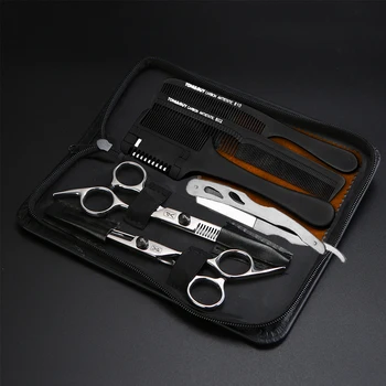Professional Japan 440c 6 Inch Hair Scissors Haircut Scissors Set Hairdressing Cutting Shears Cut Thinning Barber Scissors set
Professional Japan 440c 6 Inch Hair Scissors Haircut Scissors Set Hairdressing Cutting Shears Cut Thinning Barber Scissors set