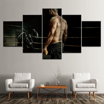 Canvas Paintings Wall Art Framework Living Room Modular HD Prints 5 Pieces Boxing Grim Reaper Arts Poster Home Decor Pictures
Canvas Paintings Wall Art Framework Living Room Modular HD Prints 5 Pieces Boxing Grim Reaper Arts Poster Home Decor Pictures