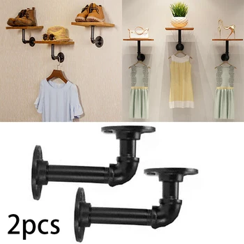 2pcs Iron Industrial DIY Pipe Shelf Display Floating Wall Brackets Bookshelf Wall Holder Retro Industrial
2pcs Iron Industrial DIY Pipe Shelf Display Floating Wall Brackets Bookshelf Wall Holder Retro Industrial