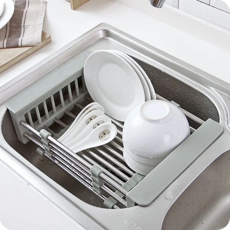 New Arrival retractable stainless steel wicker baskets Adjustable Shelf fruit/vegetable draining rack tray dish drainer
New Arrival retractable stainless steel wicker baskets Adjustable Shelf fruit/vegetable draining rack tray dish drainer