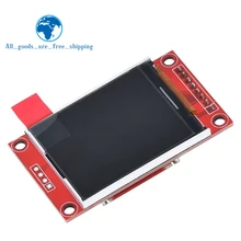 1PCS TZT 1.8 inch TFT touch LCD Module LCD Screen Module SPI serial 51 drivers 4 IO driver TFT Resolution 128*160(China)