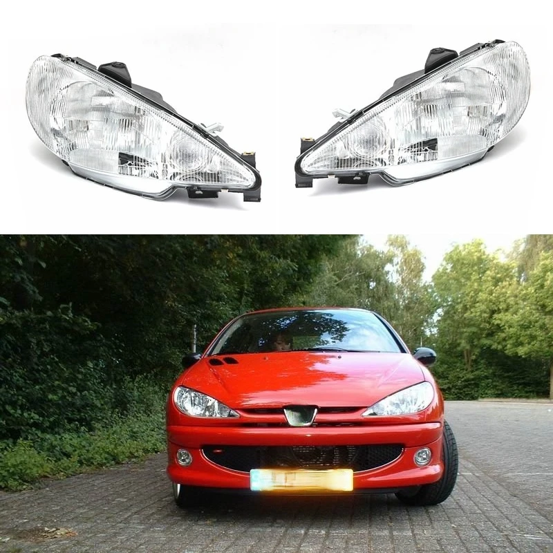 for Peugeot 206 T11 headlight assembly 2006-2013 headlight turn signal light high beam and low beam
for Peugeot 206 T11 headlight assembly 2006-2013 headlight turn signal light high beam and low beam