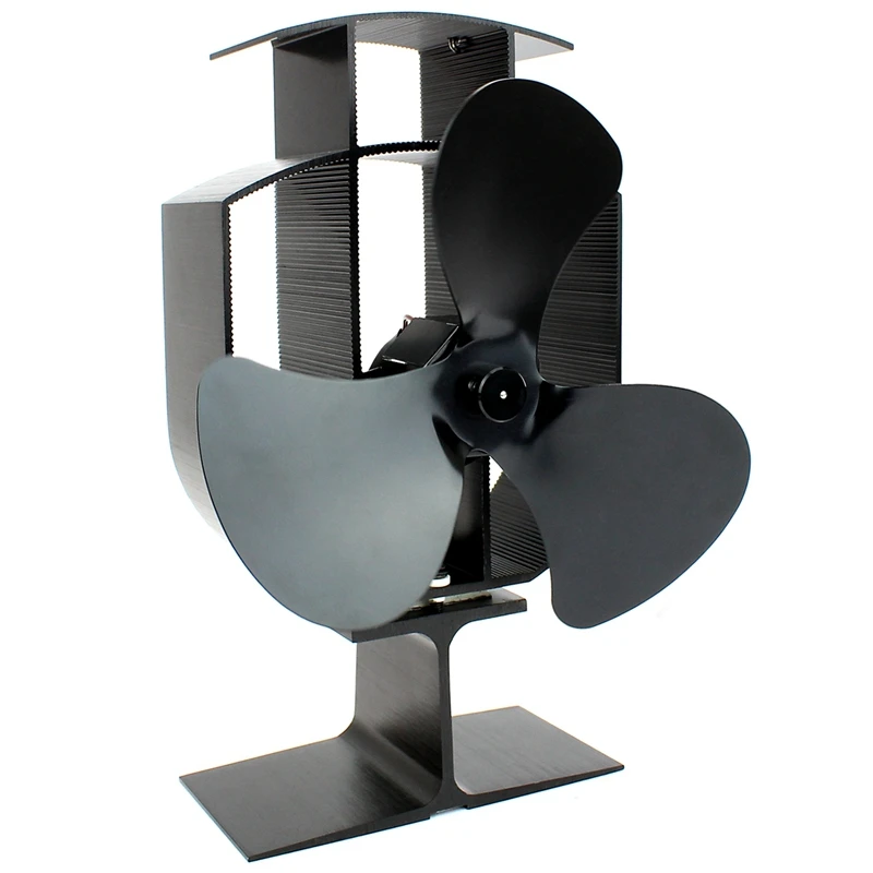 Heat Powered Stove Fan | Wood Log Burner Fireplace