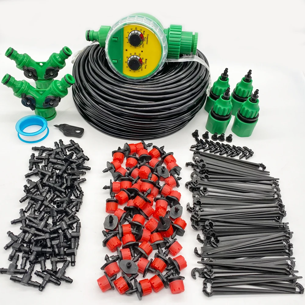 50M Plant Watering Kit Smart Garden Watering System Self Automatic Watering Timer Drip Irrigation System
50M Plant Watering Kit Smart Garden Watering System Self Automatic Watering Timer Drip Irrigation System