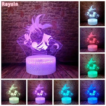 Dragon Ball Z God Goku Super Saiyan Mathilde Action Figures 3D Illusion Table Lamp 7 Color Night Light Boys Child Kids Toy Gifts
Dragon Ball Z God Goku Super Saiyan Mathilde Action Figures 3D Illusion Table Lamp 7 Color Night Light Boys Child Kids Toy Gifts