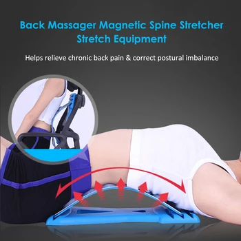 Back Massager Stretcher with Massage Bump Fitness S-pine Stretch Equippment 3 Levels Adjustable Height Lumbar Support Relaxation
Back Massager Stretcher with Massage Bump Fitness S-pine Stretch Equippment 3 Levels Adjustable Height Lumbar Support Relaxation