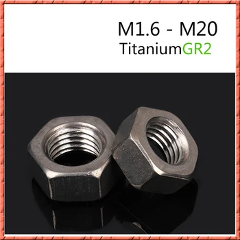 10pcs-100pcs/lot Pure titanium GR2 Outer hexagonal nut Ti Hex micro small Hand nut M1.6/M2/M2.5/M3/M4/M5/M6/M8/M10-M16/M18/M20
10pcs-100pcs/lot Pure titanium GR2 Outer hexagonal nut Ti Hex micro small Hand nut M1.6/M2/M2.5/M3/M4/M5/M6/M8/M10-M16/M18/M20