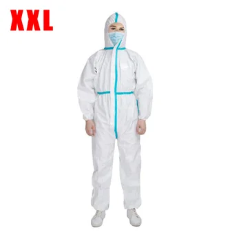 Safety One Time Disposable Protective Overall Work Suit Coverall Lab Hospital Safety Clothing Dust-proof Coveralls Antistatic
Safety One Time Disposable Protective Overall Work Suit Coverall Lab Hospital Safety Clothing Dust-proof Coveralls Antistatic