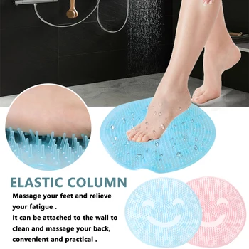 1 Pc Convenience Anti-slip Lazy Silicone Brush Bath Mat Free Hands Feet Clean Dead Skin Durable Massage Cushion Bathroom Suppliy
1 Pc Convenience Anti-slip Lazy Silicone Brush Bath Mat Free Hands Feet Clean Dead Skin Durable Massage Cushion Bathroom Suppliy