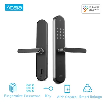 Aqara S2 Smart Door Lock Fingerprint High Recognition Password Key APP Control Smart linkage Home Security Door Lock
Aqara S2 Smart Door Lock Fingerprint High Recognition Password Key APP Control Smart linkage Home Security Door Lock