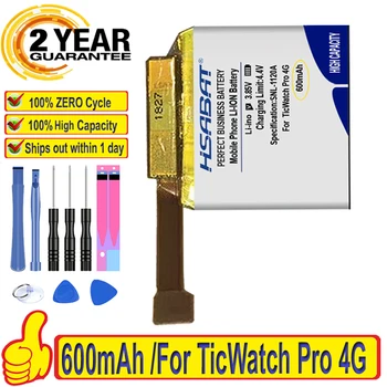Top Brand 100% New 600mAh Battery for TicWatch Pro 4G Watch Smartwatch Batteries + free gfit
Top Brand 100% New 600mAh Battery for TicWatch Pro 4G Watch Smartwatch Batteries + free gfit
