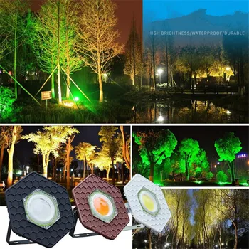 LED Floodlight Projection Light Outdoor Lighting Advertisement Light hexagonal full spotlight AC85-265V input Waterproof lamp
LED Floodlight Projection Light Outdoor Lighting Advertisement Light hexagonal full spotlight AC85-265V input Waterproof lamp