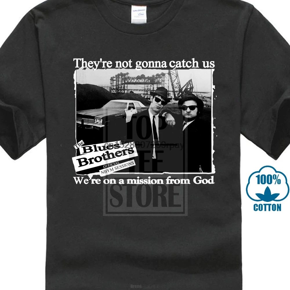The Blues Brothers They'Re не поймает нас взрослая футболка классический фильм | Мужская