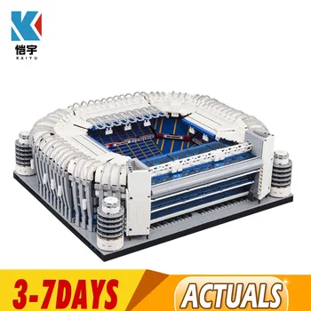 4750 PCS Madrid Football Club Football Field Santiago Bernabeu Stadium Model Building Blocks Bricks Gift Compatible with 10272
4750 PCS Madrid Football Club Football Field Santiago Bernabeu Stadium Model Building Blocks Bricks Gift Compatible with 10272