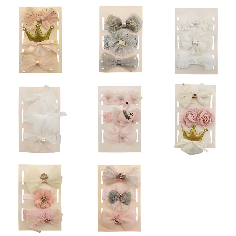 3pcs/set Elastic Flower Headbands for Baby Girls Hair Accessories Baby Girls Bow Lace Skinny Stretchy Rubber Hair band 3 
3pcs/set Elastic Flower Headbands for Baby Girls Hair Accessories Baby Girls Bow Lace Skinny Stretchy Rubber Hair band 3