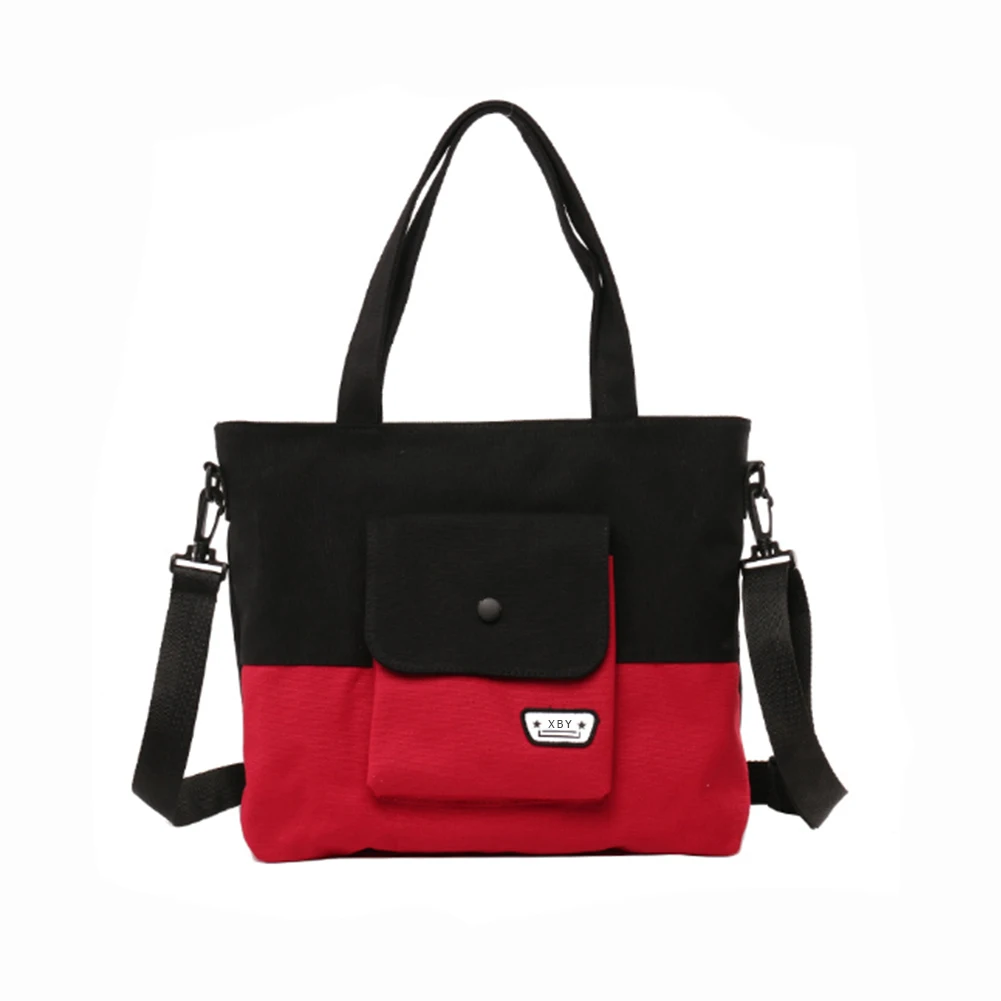 Women Multi-function Shoulder Bag Canvas Handbags Hit Color Large Capacity Female School Student Messenger Crossbody Tote Bags
Women Multi-function Shoulder Bag Canvas Handbags Hit Color Large Capacity Female School Student Messenger Crossbody Tote Bags