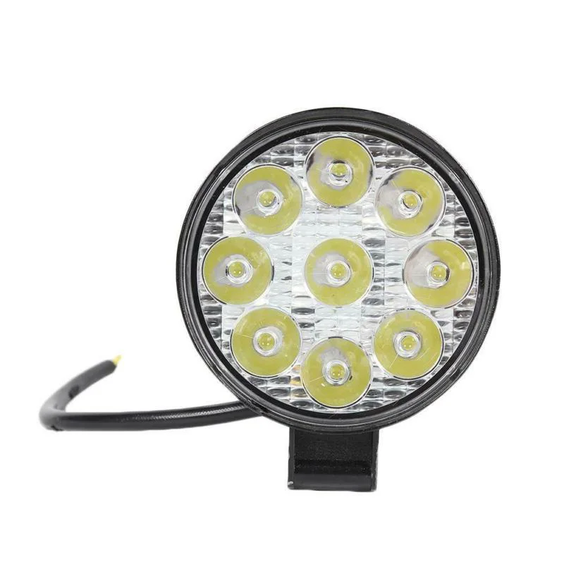 1Pc LED Spot Lights 27W Round Working Fog Lamps Off-Road Vehicles Waterproof 6500K White Auto Work Lights
1Pc LED Spot Lights 27W Round Working Fog Lamps Off-Road Vehicles Waterproof 6500K White Auto Work Lights