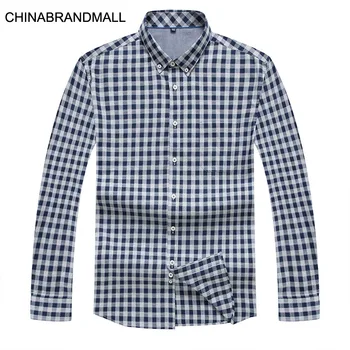 Autumn Pure Cotton Grid Shirt Male Long Sleeve Middle Age Leisure Loose All Cotton Grid Dad Pack Shirt Father
Autumn Pure Cotton Grid Shirt Male Long Sleeve Middle Age Leisure Loose All Cotton Grid Dad Pack Shirt Father